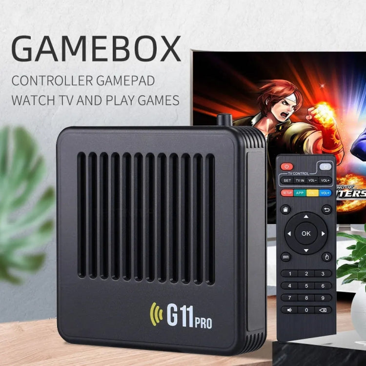 G11 PRO Game Machine TV Box Dual System HDMI HD 4K Retro Arcade, Style: 256G 60,000+ Games