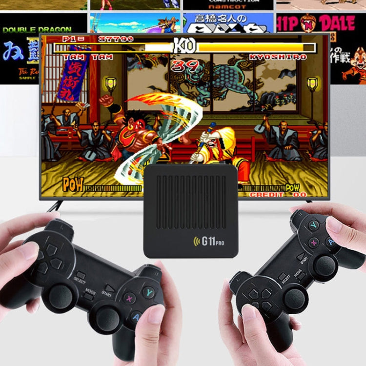 G11 PRO Game Machine TV Box Dual System HDMI HD 4K Retro Arcade, Style: 256G 60,000+ Games