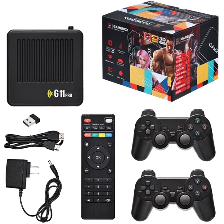 G11 PRO Game Machine TV Box Dual System HDMI HD 4K Retro Arcade, Style: 64G+Charging Handle
