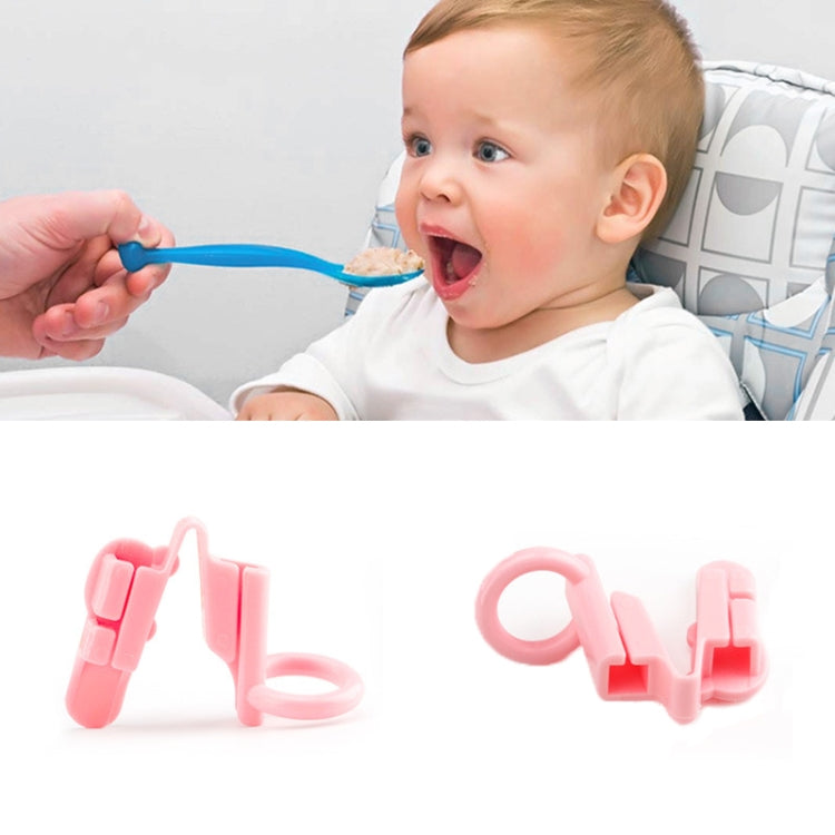 3pcs/set Children Chopstick Grip Corrector Non-slip Practice Chopsticks Finger Cots, Random Packaging Delivery(Blue)