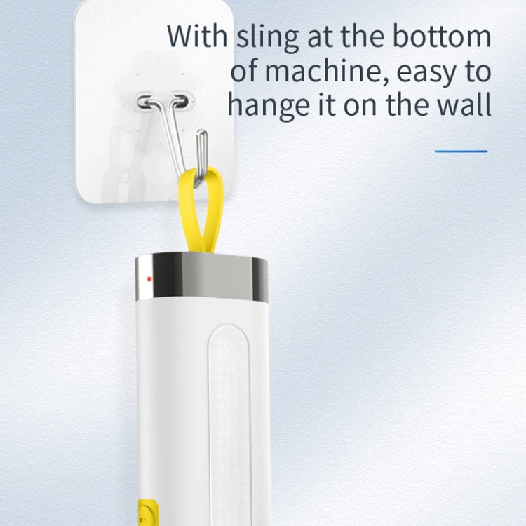 Multifunctional Handheld Cordless Electric Cleaning Brush(Ivory White)