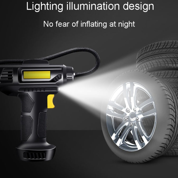 Portable Multifunctional Car Inflator Automobile Tire Pneumatic Pump, Model: Wired Pointer