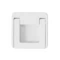 Children Protective Window Lock Flat Movement Doors Drawers Lock Cabinet Door Handle(White)