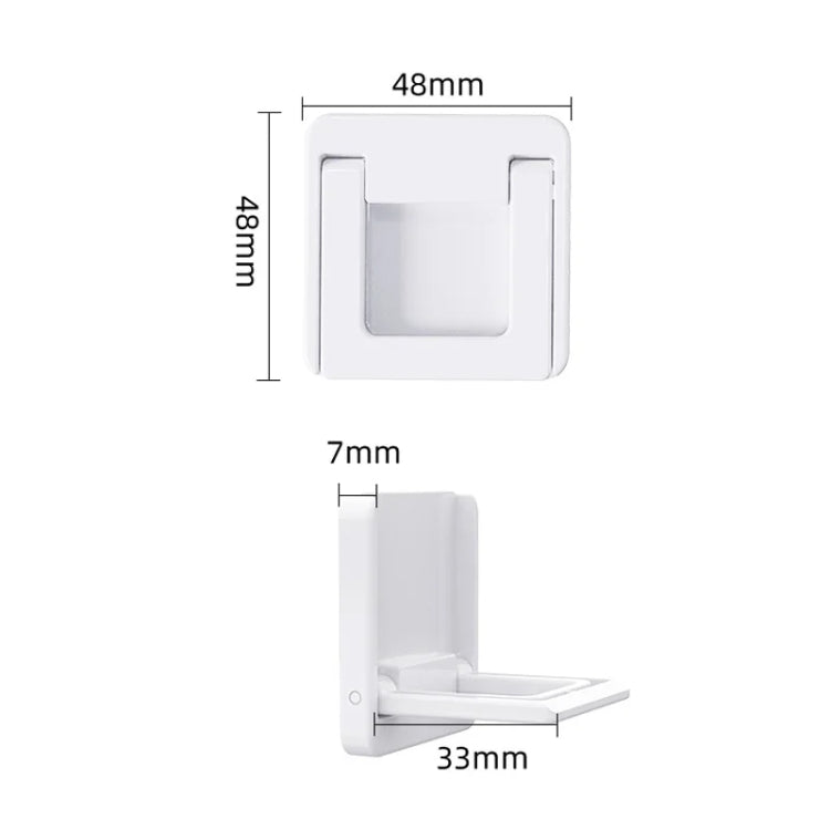 Children Protective Window Lock Flat Movement Doors Drawers Lock Cabinet Door Handle(White)