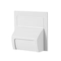 Bathroom Toilet Sewer Mouth Anti-mosquito Cockroach Baffle(White)