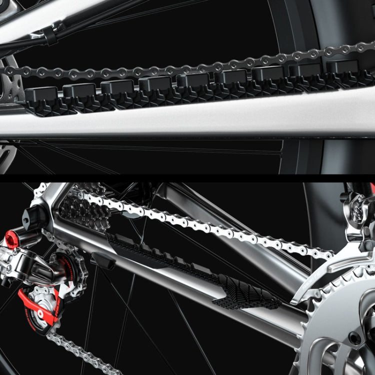 ENLEE E-654 Bicycle Silicone Chainstay Protector Mountain Road Bike Downtube Cover Stickers, Model: E213
