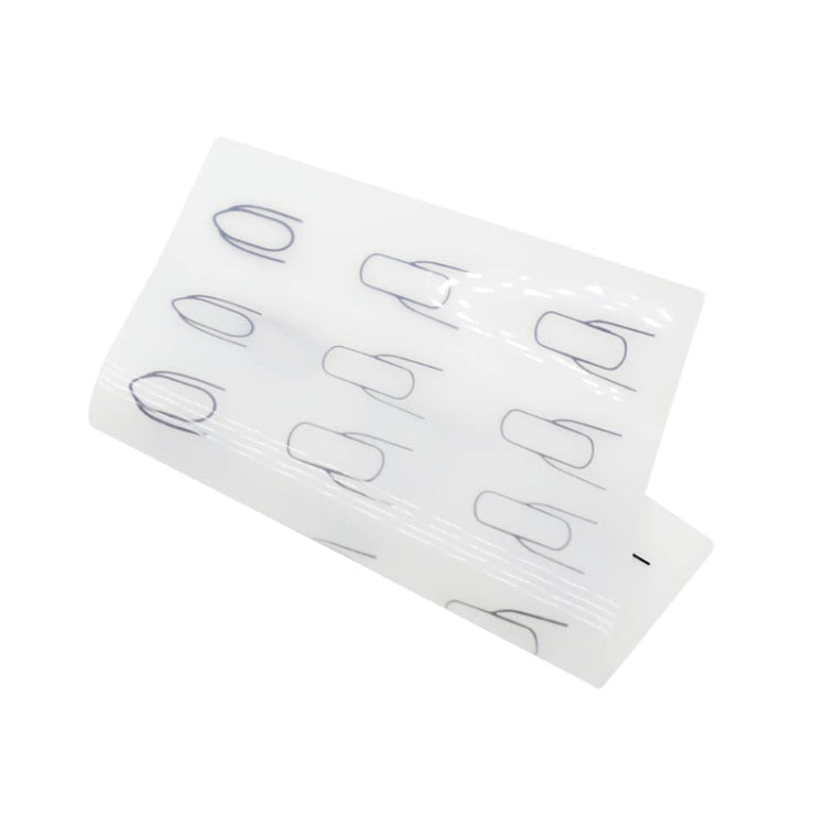 Silicone Manicure Pads Nail Sticker Printing Filling Coloring Pads(21x15cm B)