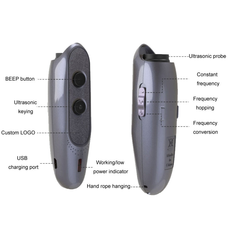 Ultrasonic Dog Repeller Trainer Pet Dog Anti-Bark Discipler