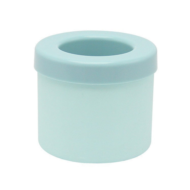 Cylindrical Silicone Ice Cube Cup Ice Making Mold(Blue)