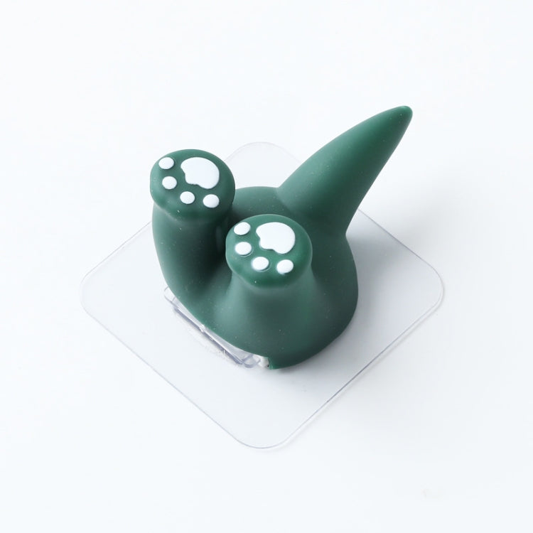 Cartoon Animal Punch-free Hook Traceless Plug Holder Bathroom Cute Toothbrush Hanger, Spec: Dinosaur Tail