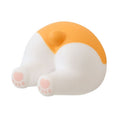 Cartoon Animal Punch-free Hook Traceless Plug Holder Bathroom Cute Toothbrush Hanger, Spec: Corgi Tail