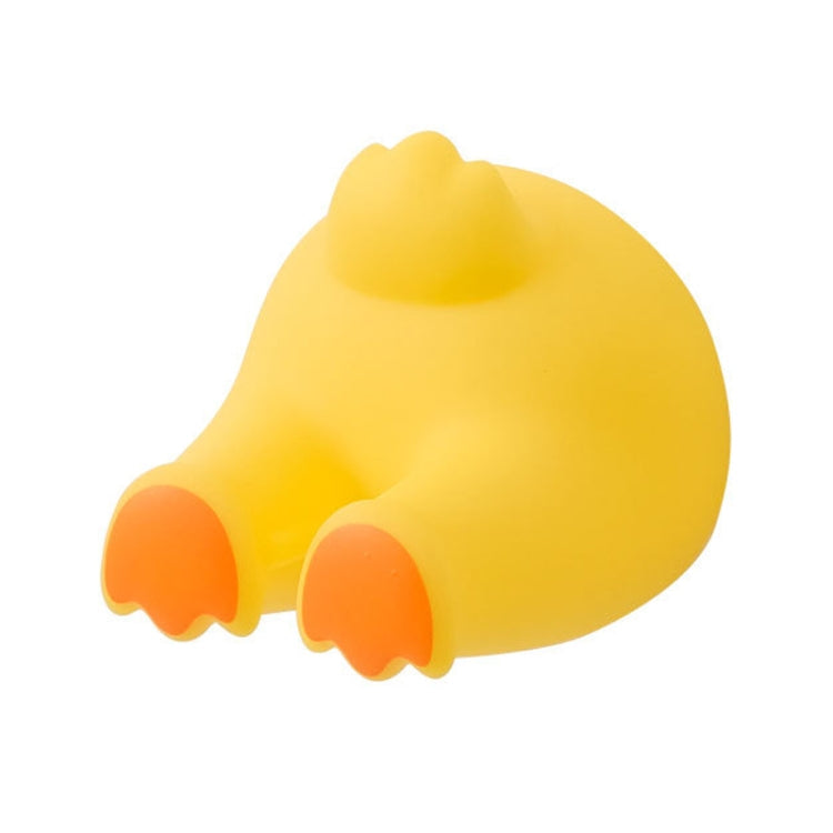 Cartoon Animal Punch-free Hook Traceless Plug Holder Bathroom Cute Toothbrush Hanger, Spec: Duck Tail
