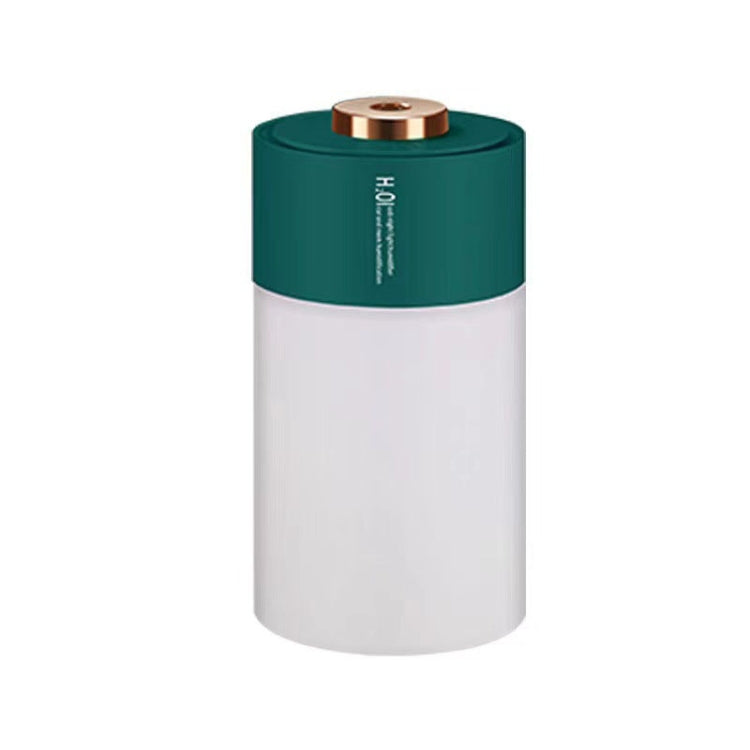 USB Colorful Cup Humidifier Home Car Ambient Light Desktop Air Purifier(Green)