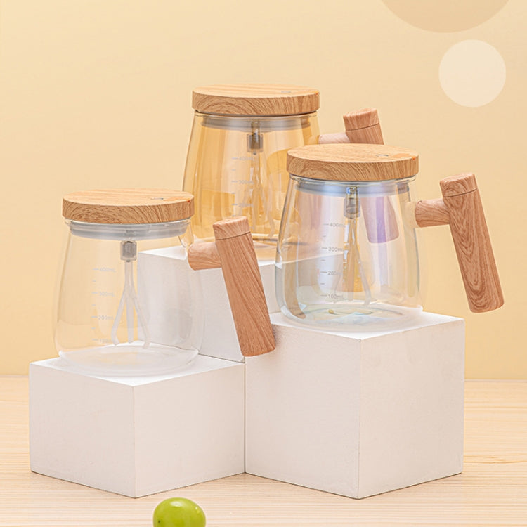 400ml Automatic Stirring Mug Maple Electric Coffee Cup, Style: Battery Colorful Cup