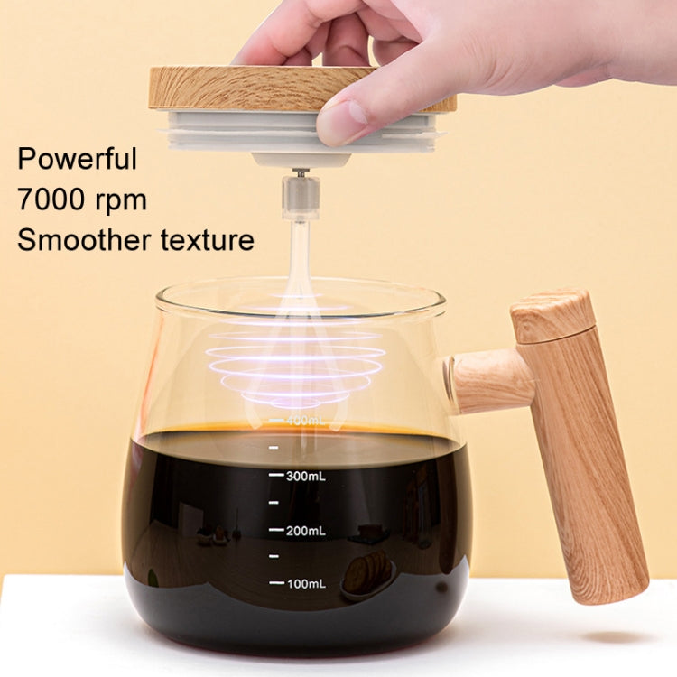 400ml Automatic Stirring Mug Maple Electric Coffee Cup, Style: Battery Colorful Cup