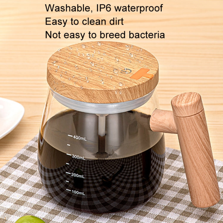400ml Automatic Stirring Mug Maple Electric Coffee Cup, Style: Battery Colorful Cup