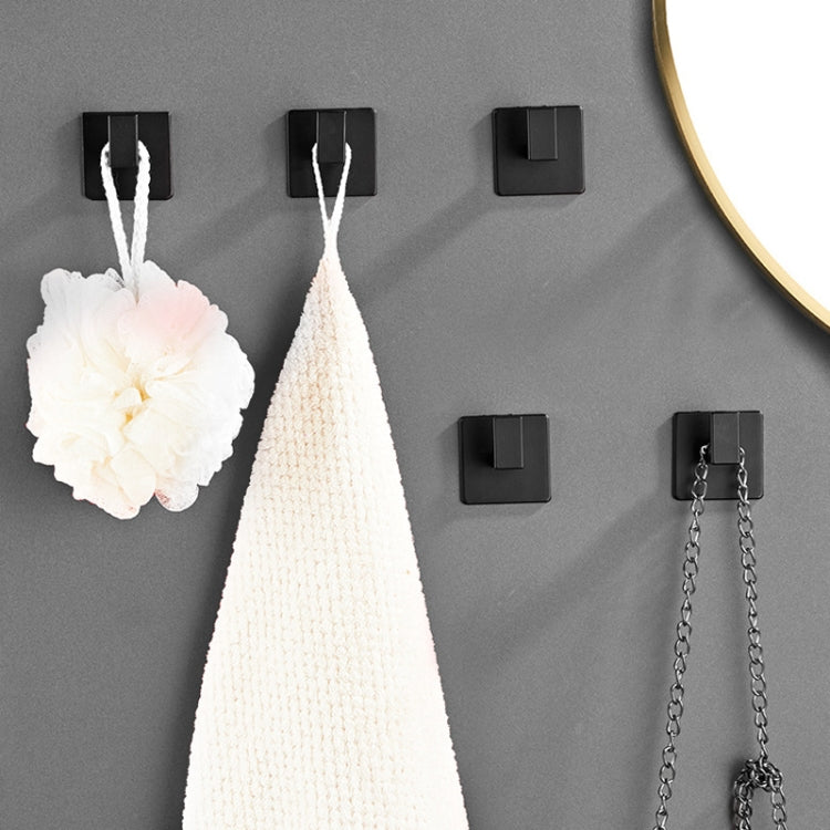 Thickened Solid Hooks Toilet Clothes Hooks Aluminum Free Perforation Wall Clothes Hat Hanger, Model Number: 9524