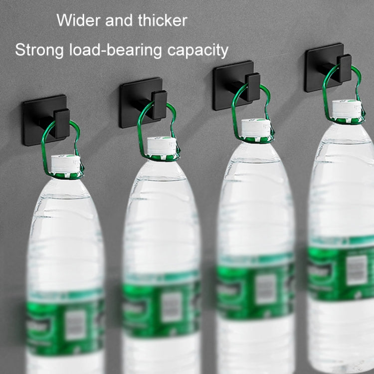 Thickened Solid Hooks Toilet Clothes Hooks Aluminum Free Perforation Wall Clothes Hat Hanger, Model Number: 9524