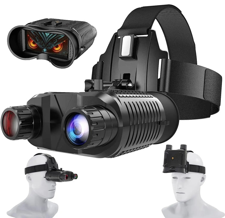 NV8160 Head-Mounted Night Vision Device Binocular Digital 2.7 Inch Screen Outdoor Infrared Night Vision Telescope