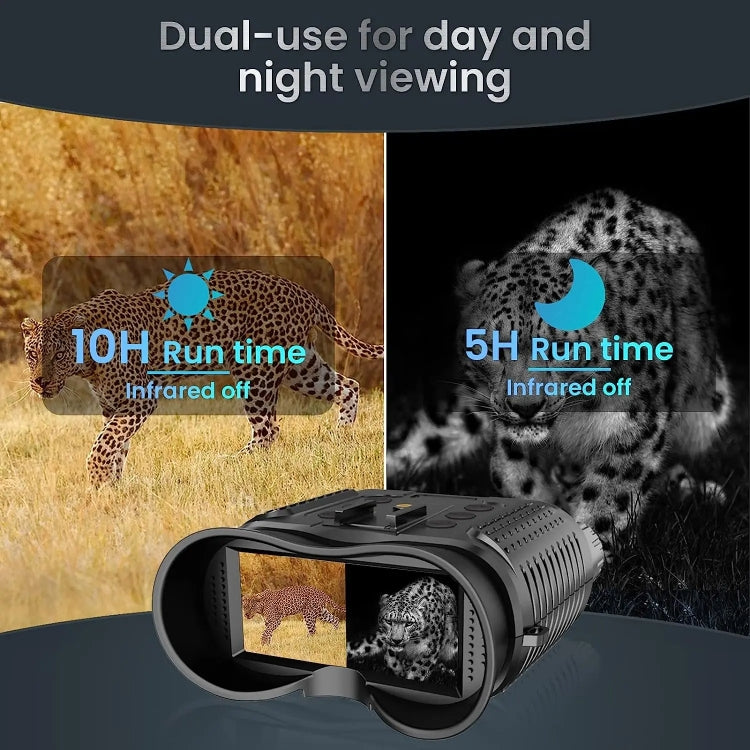 NV8160 Head-Mounted Night Vision Device Binocular Digital 2.7 Inch Screen Outdoor Infrared Night Vision Telescope