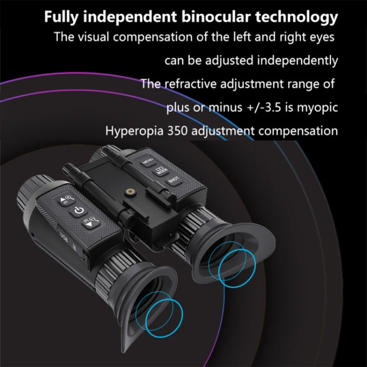 NV8300 Adjustable Pupil Distance Headset Night Vision Device 3D HD Digital Binoculars Outdoor Infrared Night Vision Telescope
