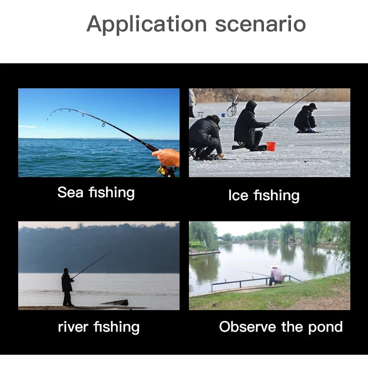 FDV3000 Fish Finder Camera Underwater Monitoring Fishing Sonar Sensor 4.3 Inch Display LED Digital Zoom 4X Ice Boat Fishfinder