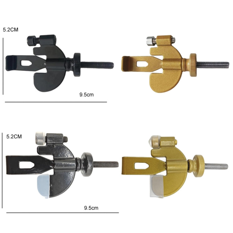 Household Anti-Theft Door Stopper Portable Anti-Pervert Device, Color: Adjustable Gold