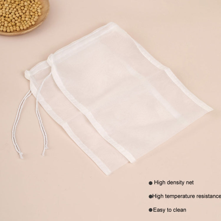 2pcs /Pack Household Soymilk Dregs Filter Bag Juice Filter Mesh Pouch, Specification: 100 Mesh