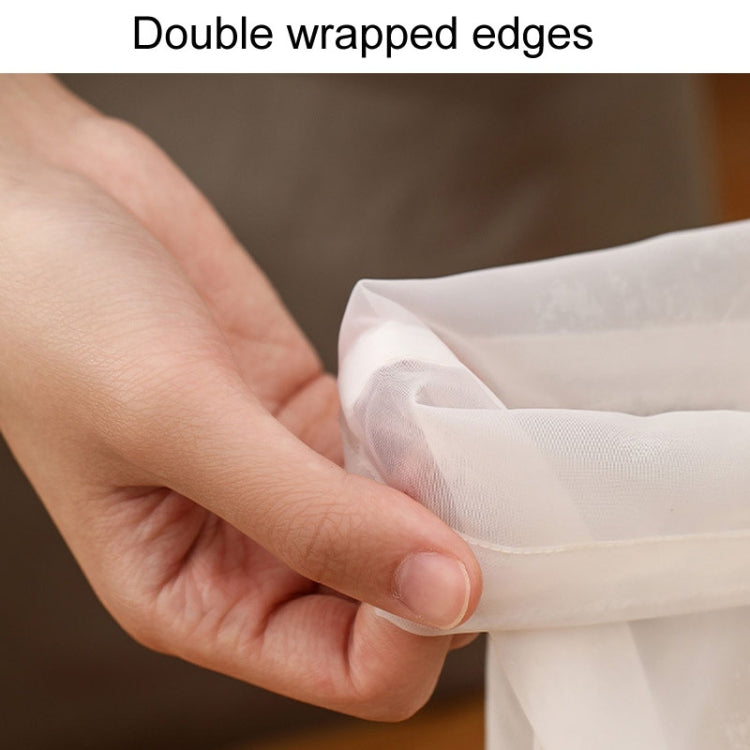 2pcs /Pack Household Soymilk Dregs Filter Bag Juice Filter Mesh Pouch, Specification: 100 Mesh
