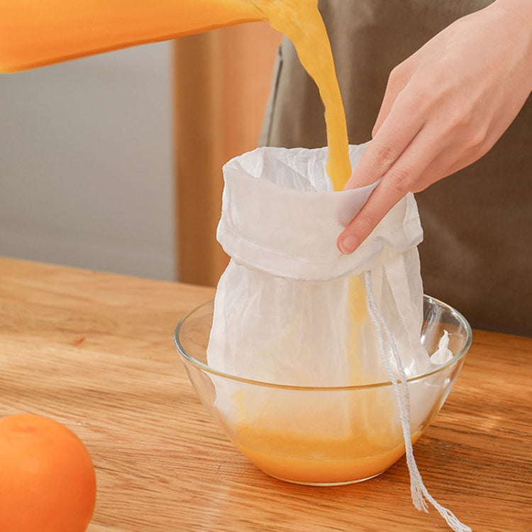 2pcs /Pack Household Soymilk Dregs Filter Bag Juice Filter Mesh Pouch, Specification: 100 Mesh
