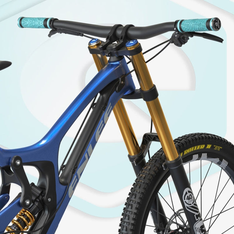 ENLEE E-235151 1pair Silicone Bicycle Covers Mountain Bike Cycling Grips With Handlebar Blocking(Light Green)