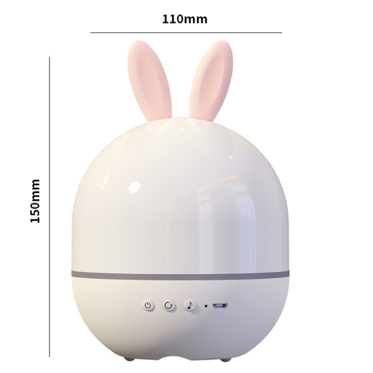 Rotatable Cartoon Atmosphere Projection Lamp Music Night Light, Spec: Plug-in Model(Deer)