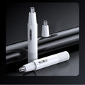 Electric Nose Hair Clipper Rechargeable Washable Portable Travel  Trimmer(White)