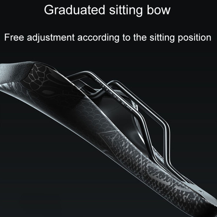 ENLEE ZD-B834 Bicycle Cushion Saddle Mountain Bike Shock Absorbing Seat, Style: Beauty