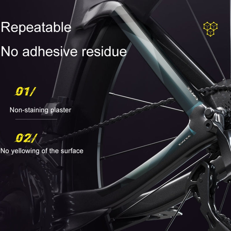 ENLEE E-2210 10pcs /Set Bicycle Jersey Stickers Mountain Bike Frame Protection Adhesive Tape, Model: Chinese Style