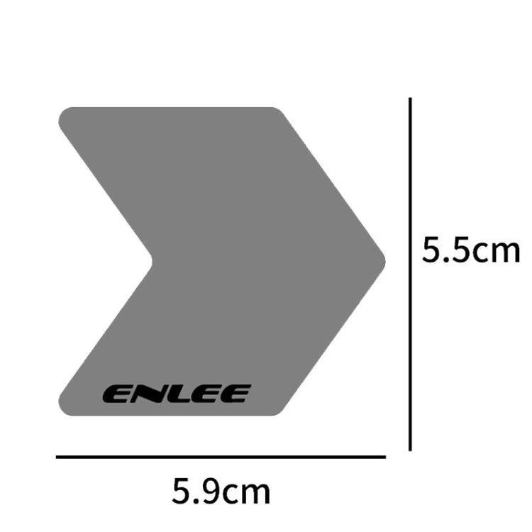 ENLEE E-RS2301 12pcs /Set Bicycle Wheel Set Reflective Sticker Night Cycling Reflective Signs
