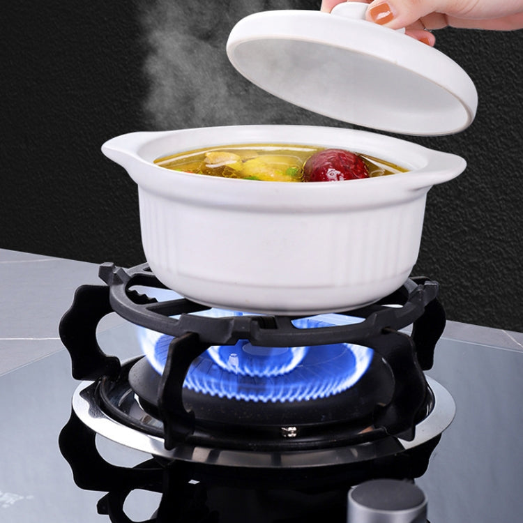 Gas Stove Rack Cast Iron Wok Support Ring Stand  for Home Kitchen Cookware Stove(Black)