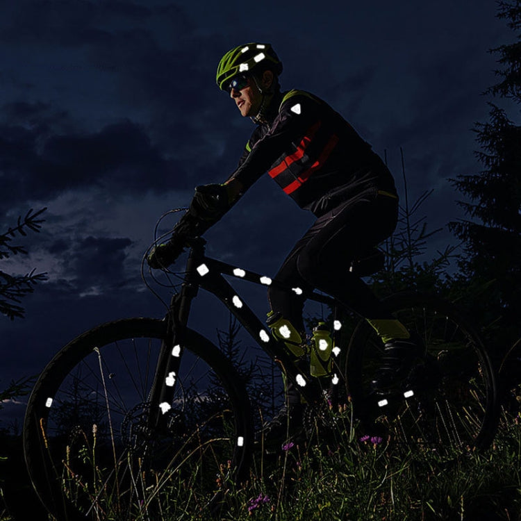 ENLEE EN-6541 35pcs /Set Electrical Motorcycle Graffiti Reflective Stickers Bicycle Decorative Warning Strips