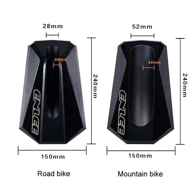 ENLEE E22810 Bicycle Front Wheel Mount Bike Anti-Slip Display Stand, Size: Mountain Bike(Black)