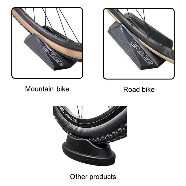 ENLEE E22810 Bicycle Front Wheel Mount Bike Anti-Slip Display Stand, Size: Mountain Bike(Black)