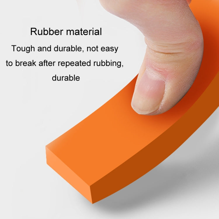 Stainless Steel Cleaning Eraser Household Kitchen Descale Water Rust Removal Stain Removal Cleaning Eraser(Orange)