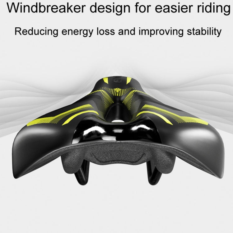 ENLEE E-ZD310 Bicycle Shockproof Cushion Outdoor Cycling Mountain Bike Saddle(White)