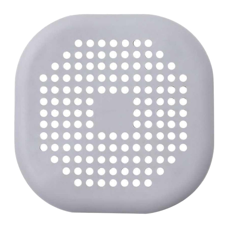 Floor Drain Pad With Suction Pad Kitchen Bathroom Anti Clogging Hair Strainer Sewer Floor Drain Plugs(Grey)