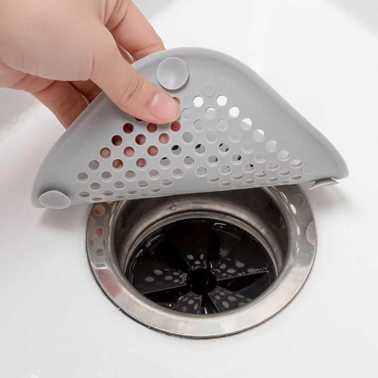 Floor Drain Pad With Suction Pad Kitchen Bathroom Anti Clogging Hair Strainer Sewer Floor Drain Plugs(White)