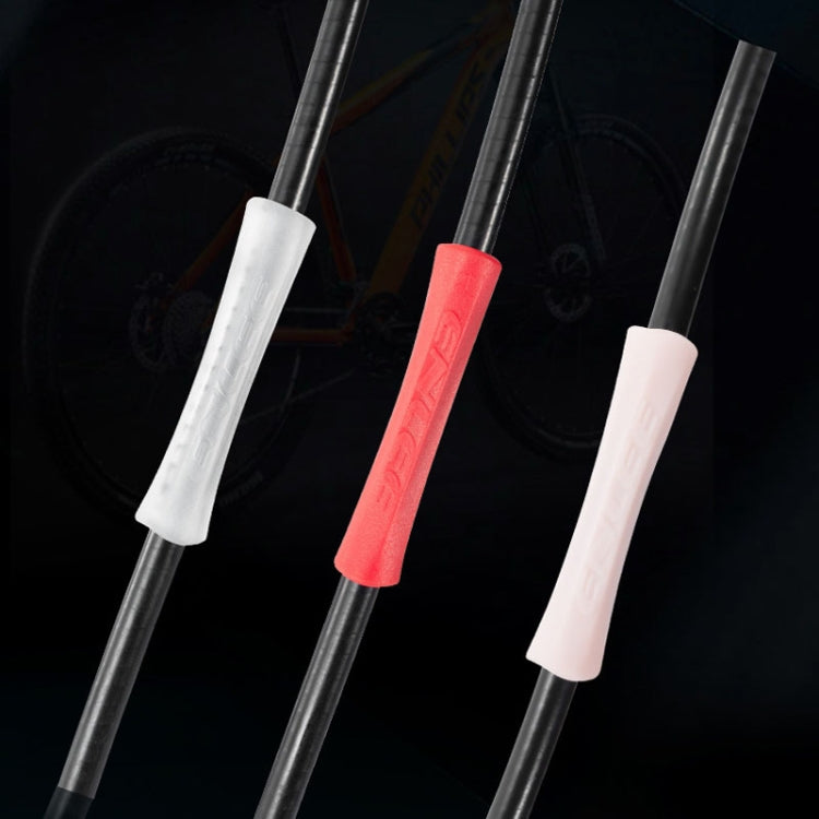 ENLEE 5pcs /Set Mountain Road Bike Brake Shifter Universal Cable Cover(Transparent)