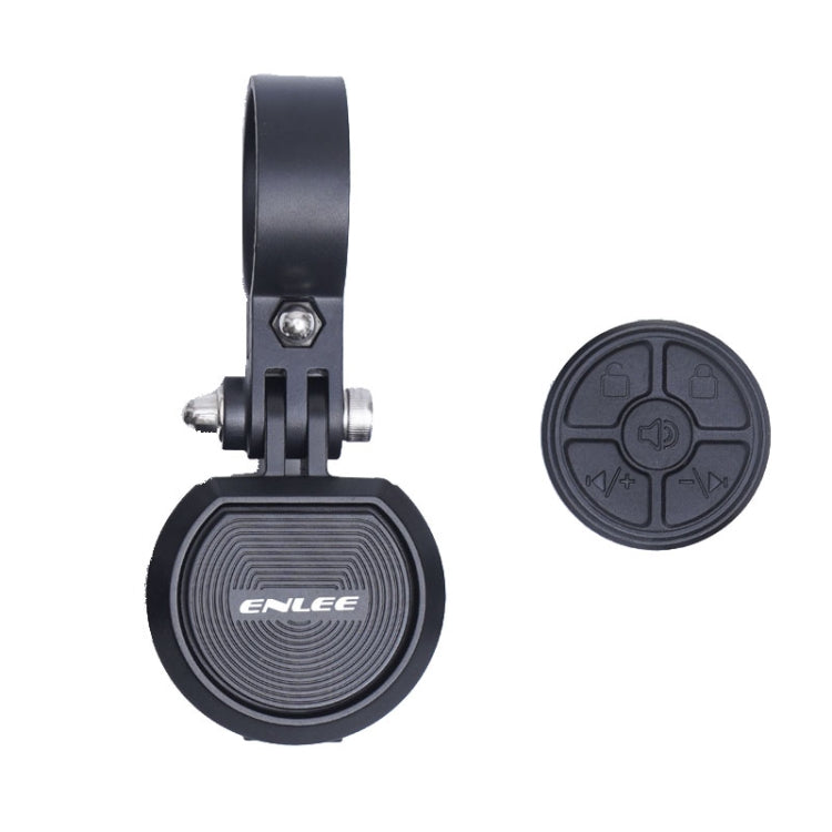 ENLEE E-DL003 Bicycle Wireless Remote Control Horn Mountain Bike Bell Alarms(Black)