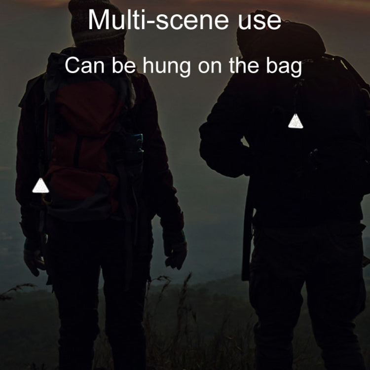ENLEE EN-3562 Bicycle Backpack Reflective Pendant Accessories Night Riding Reflective Keychain, Style: 01 Model