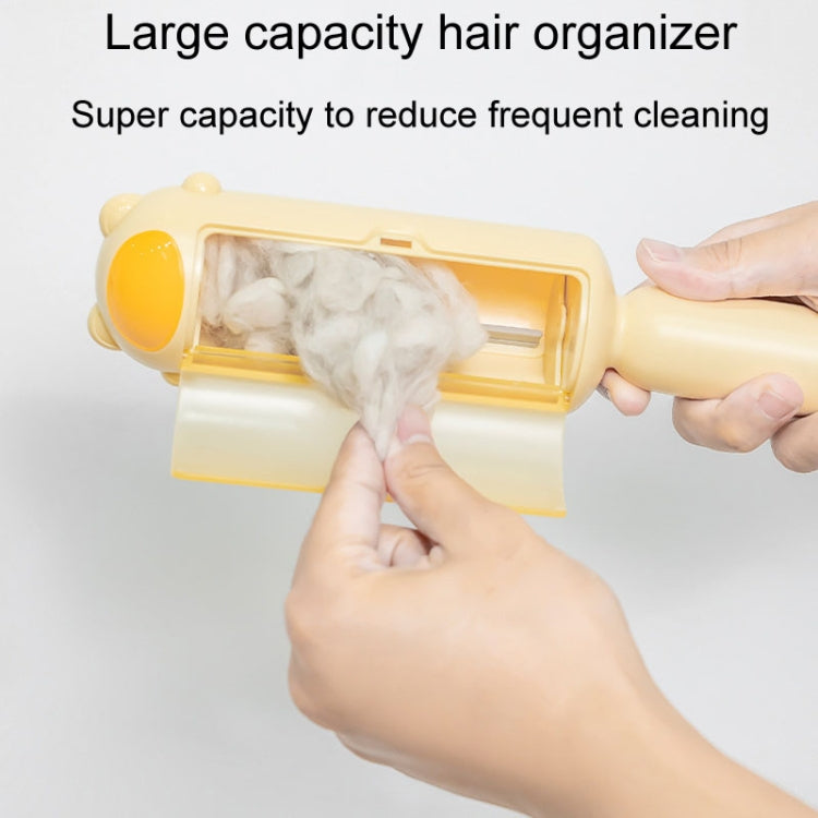 Pet Floating Hair Clothes Bed Sheets Brush Electrostatic Adsorption Hair Remover(Pink)