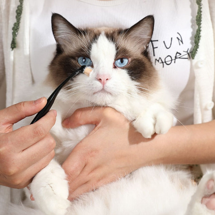 Pet Eye Cleaning Tear Stain Brush Eye Makeup Brush For Dogs And Cats(Black)
