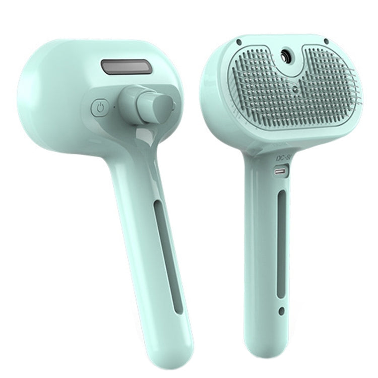 RK56 USB Charging Spray Pet Grooming Comb Cat and Dog Hair Removal Tool Pet Products(Green)